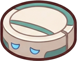 White roomba power-up